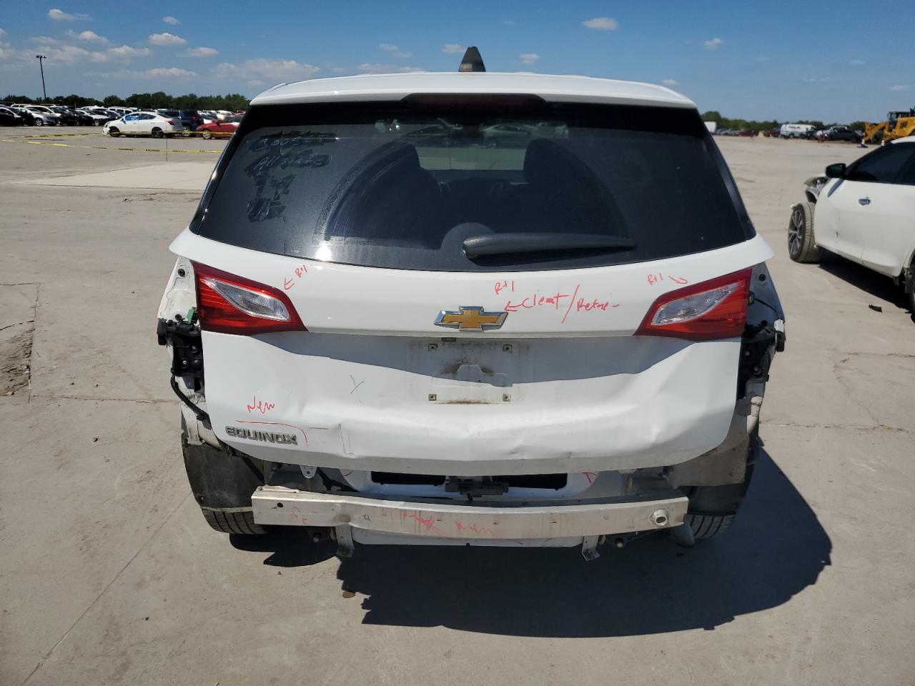 2020 Chevrolet Equinox Ls VIN: 3GNAXHEV3LS571733 Lot: 73240174