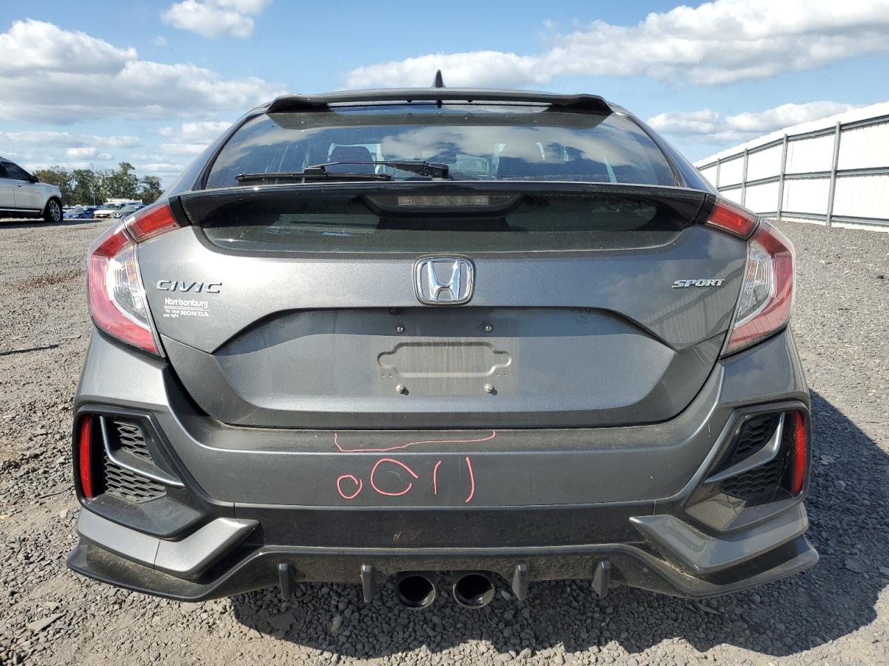 SHHFK7G42LU215700 2020 Honda Civic Sport