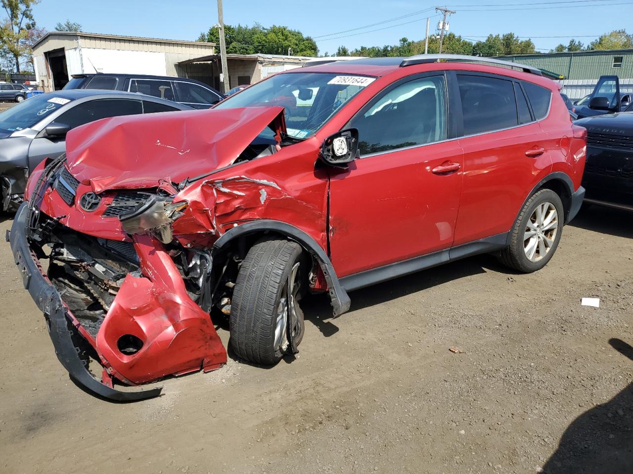 2T3DFREVXEW155036 2014 Toyota Rav4 Limited