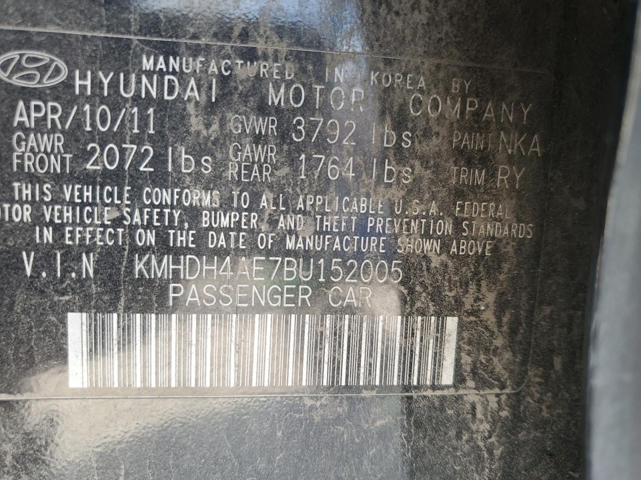 2011 Hyundai Elantra - Image 12