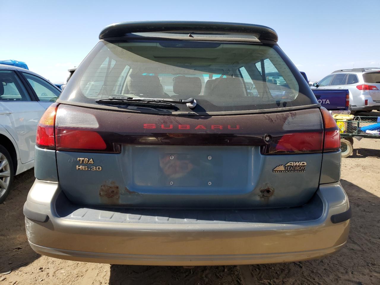 4S3BH896817632633 2001 Subaru Legacy Outback H6 3.0 Vdc