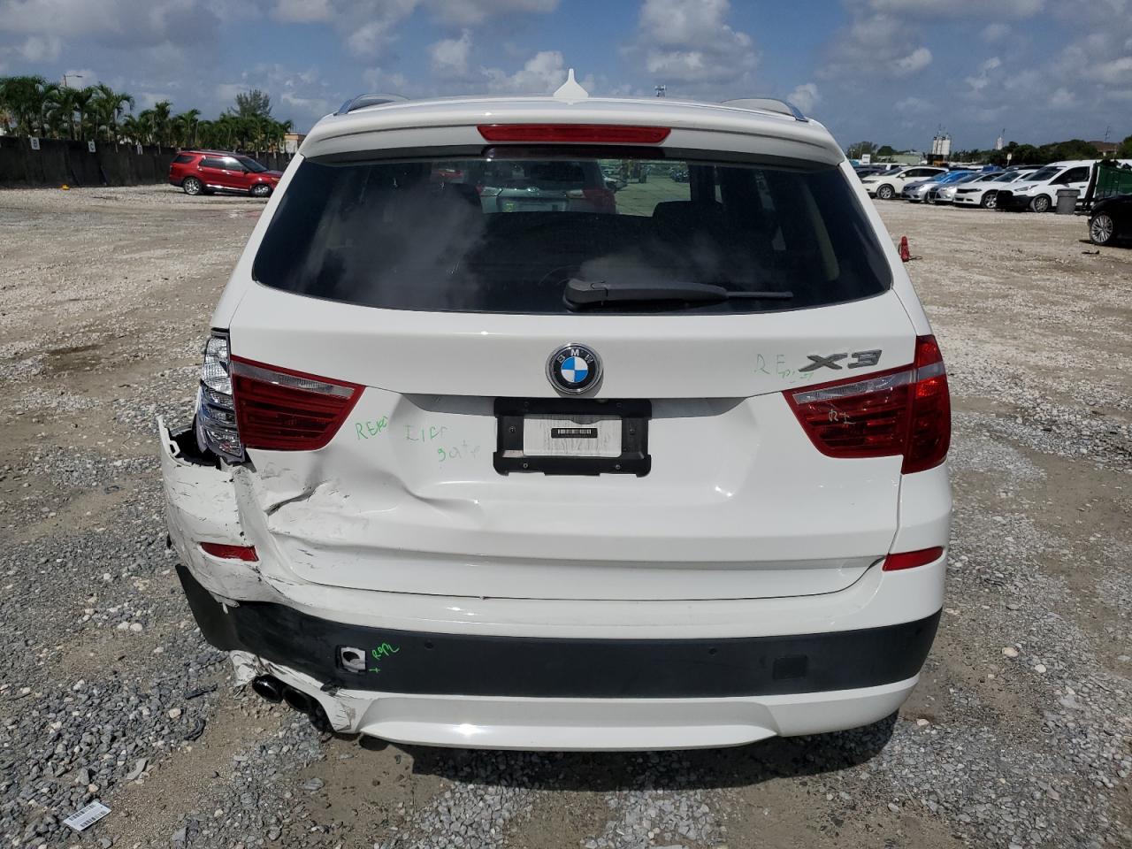 2014 BMW X3 xDrive28I VIN: 5UXWX9C55E0D43462 Lot: 69797524