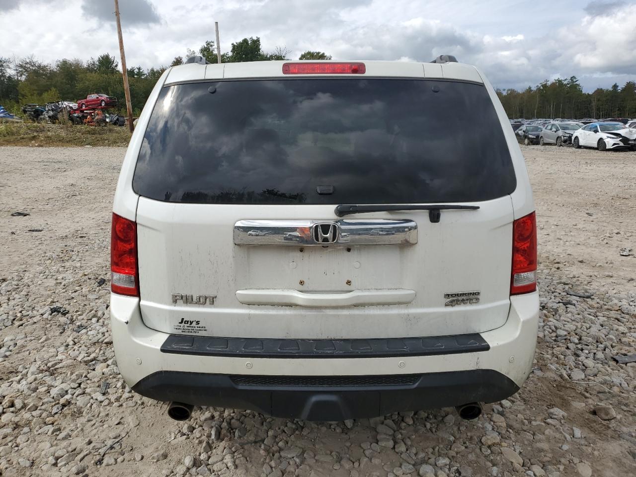 5FNYF4H90CB019360 2012 Honda Pilot Touring