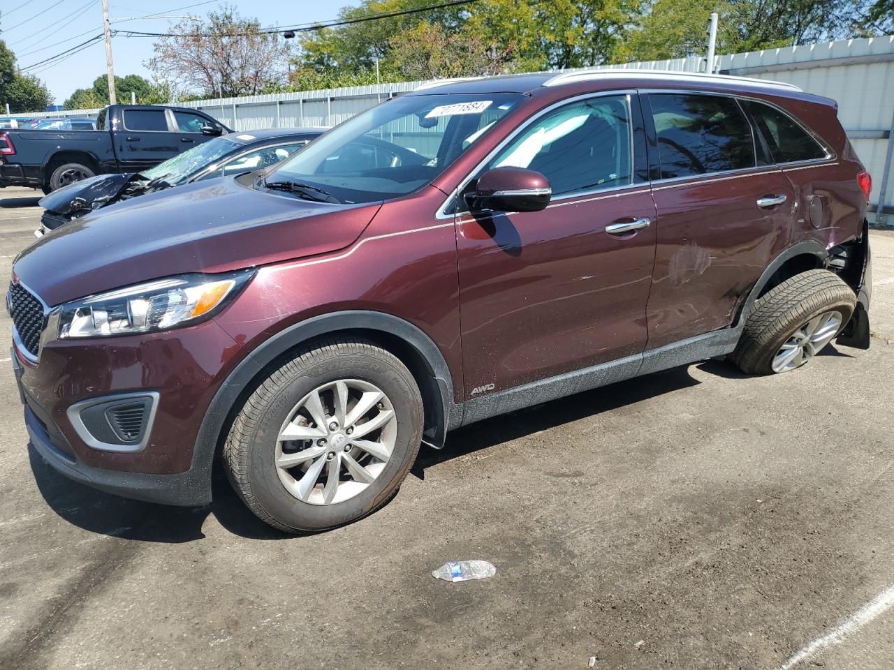 5XYPGDA34GG133942 2016 Kia Sorento Lx