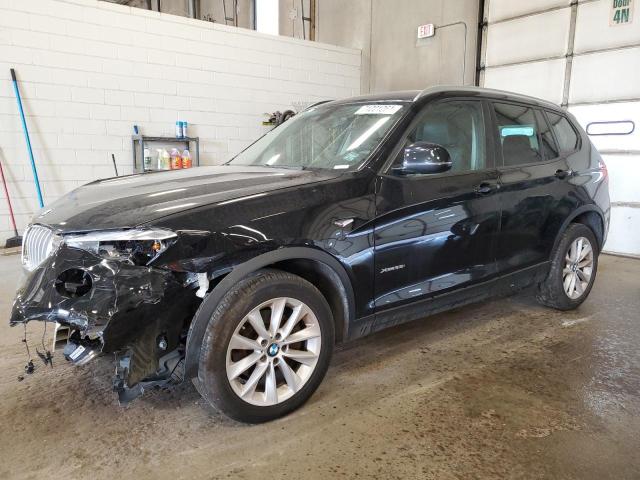 2016 Bmw X3 Xdrive28I продається в Blaine, MN - Front End