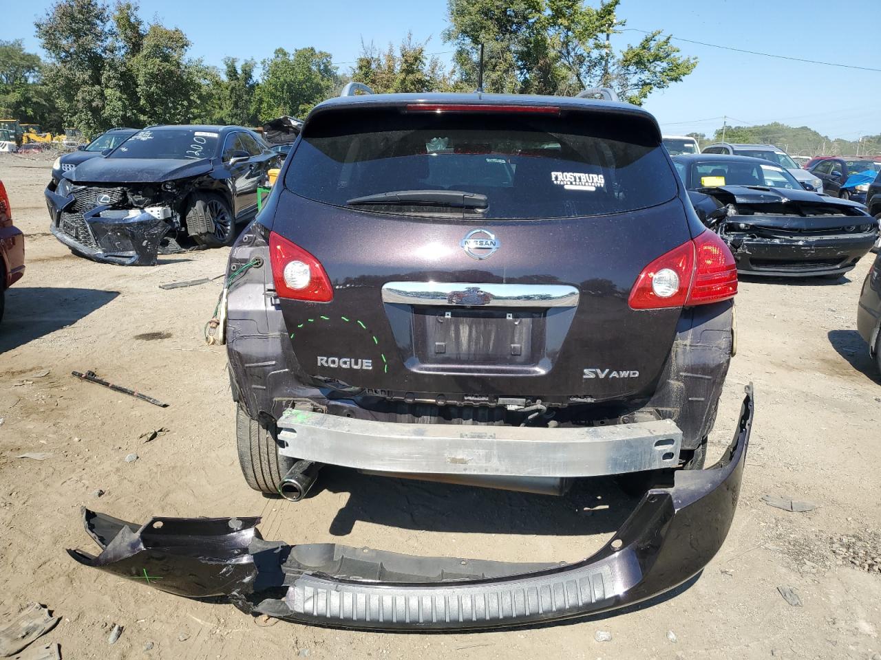 2013 Nissan Rogue S VIN: JN8AS5MV3DW108525 Lot: 70968174