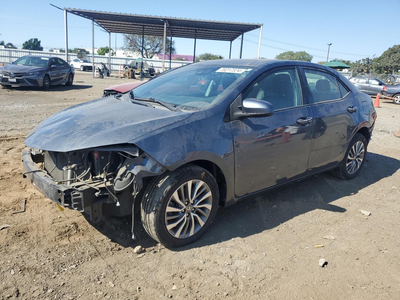 2018 Toyota Corolla L VIN: 5YFBURHE3JP841755 Lot: 70217324