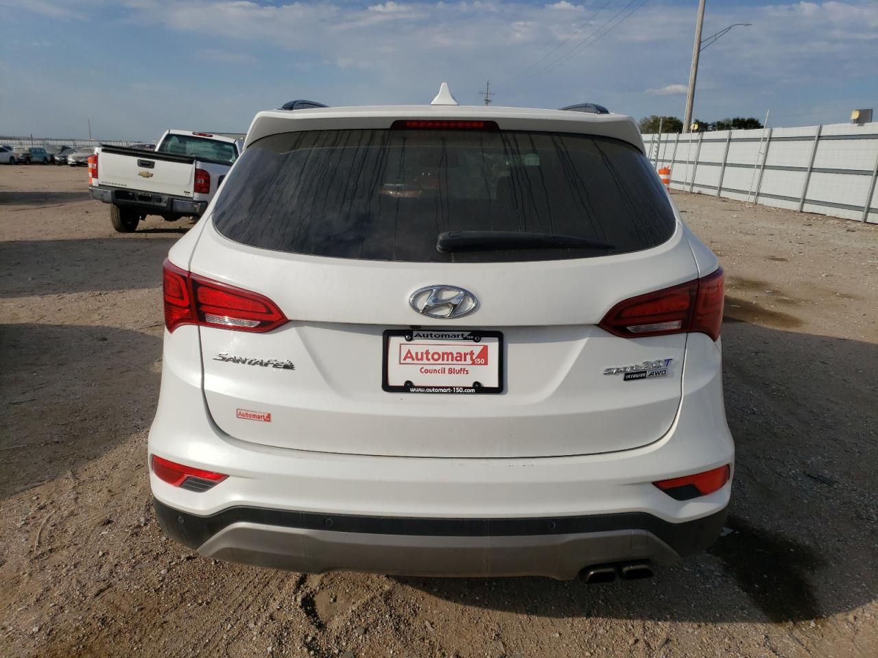 2017 Hyundai Santa Fe Sport VIN: 5XYZWDLA1HG400088 Lot: 71988924