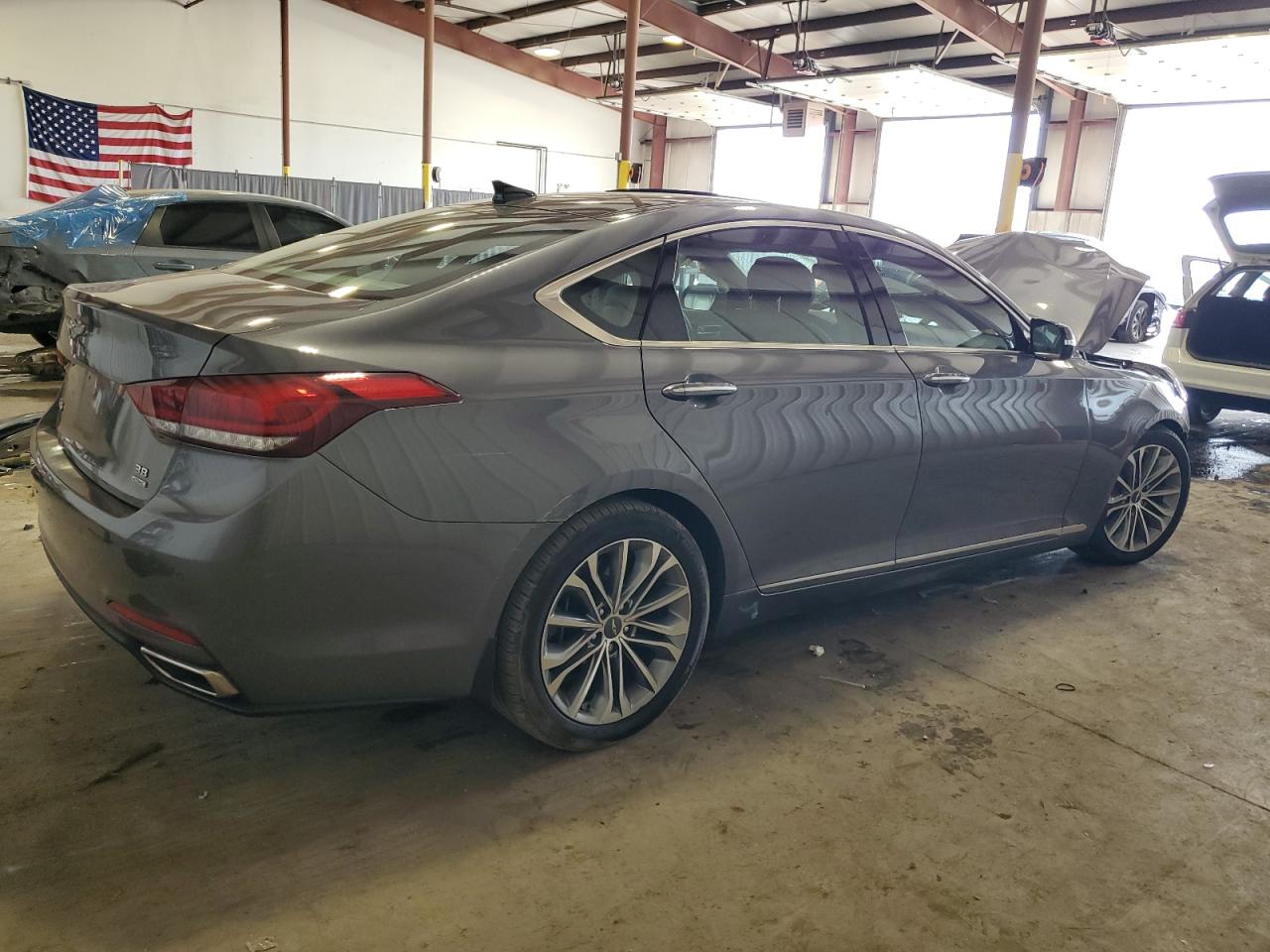 2017 Genesis G80 Base VIN: KMHGN4JE1HU172278 Lot: 71569724