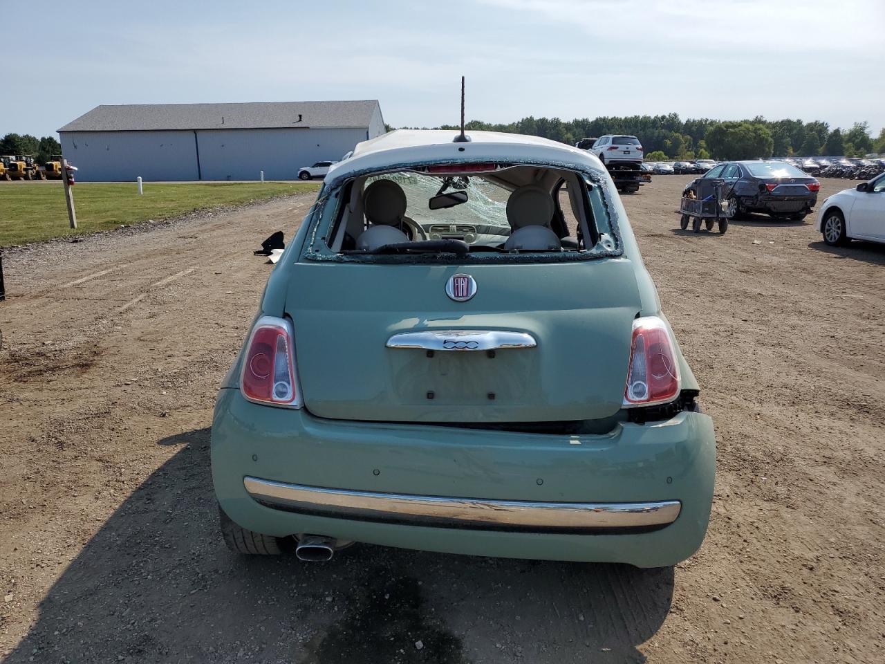 2015 Fiat 500 Lounge VIN: 3C3CFFCR6FT508191 Lot: 71524344