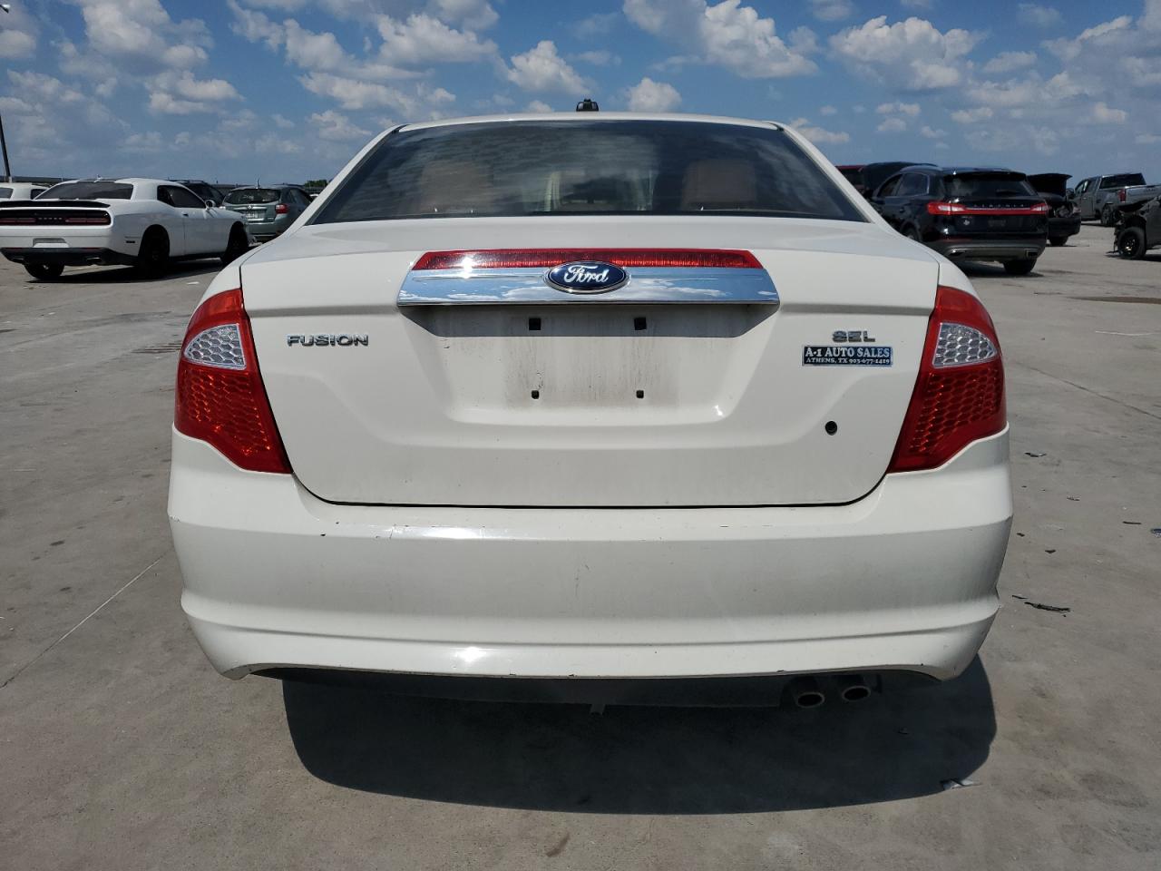 2011 Ford Fusion Sel VIN: 3FAHP0JA7CR302742 Lot: 72001374