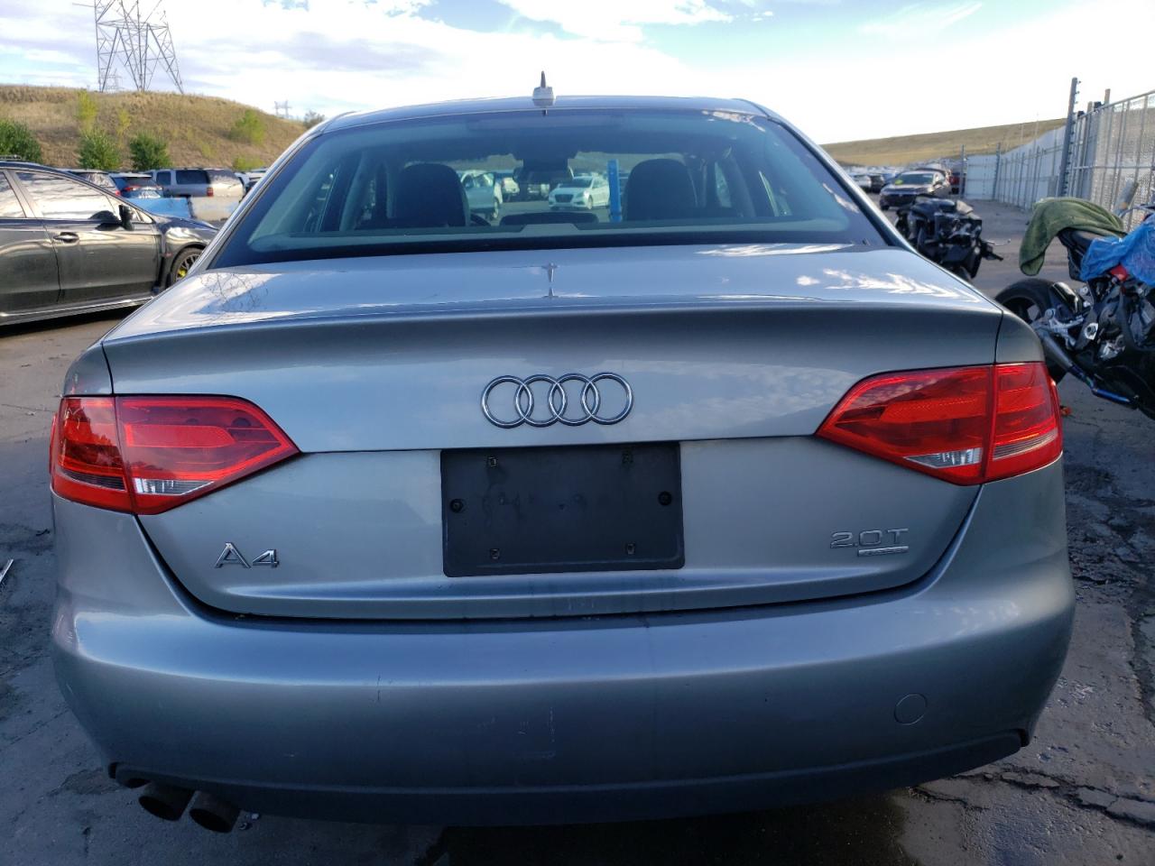 2009 Audi A4 2.0T Quattro VIN: WAULF78K69N056127 Lot: 72643574