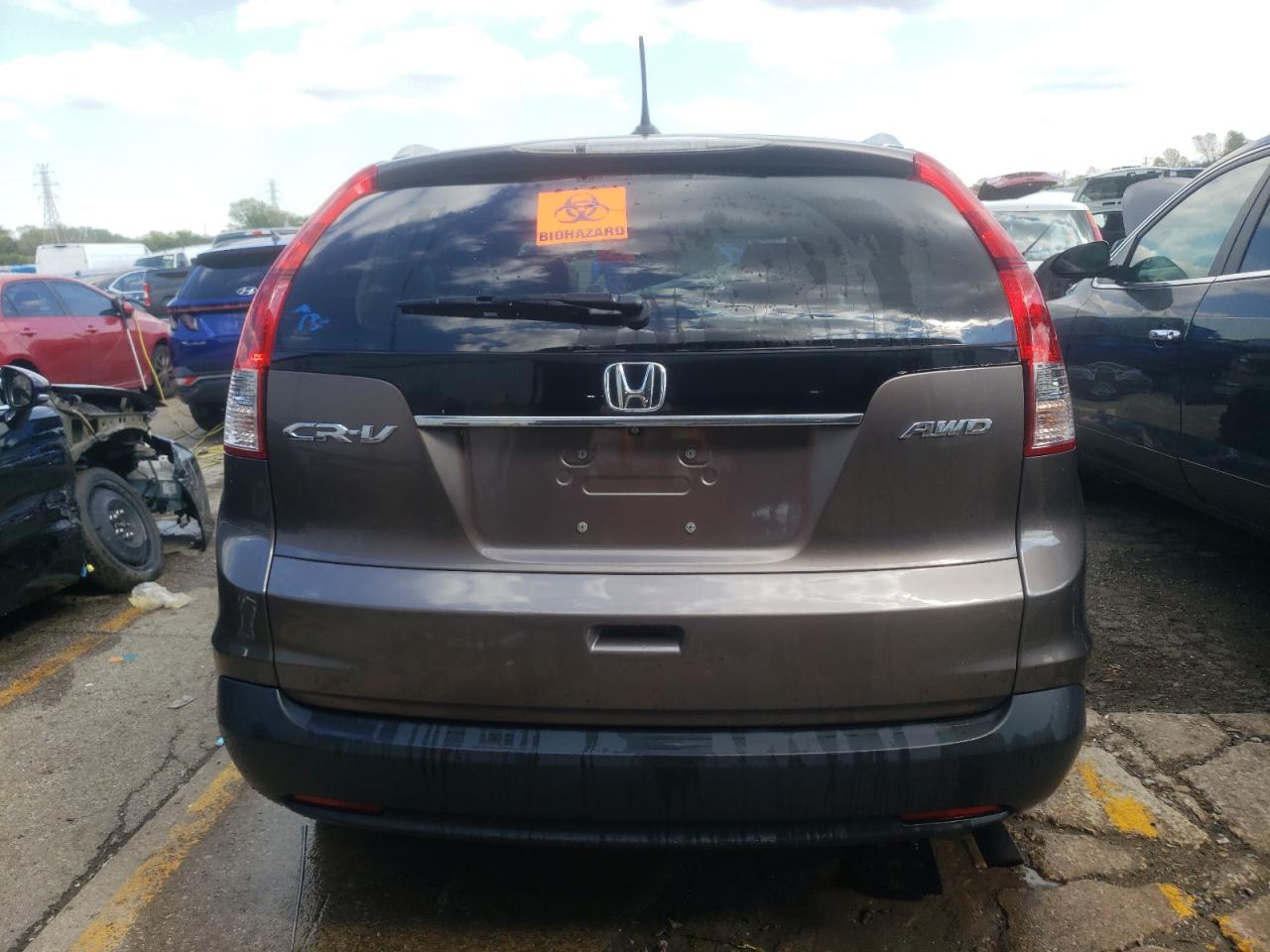 2HKRM4H72EH715036 2014 Honda Cr-V Exl