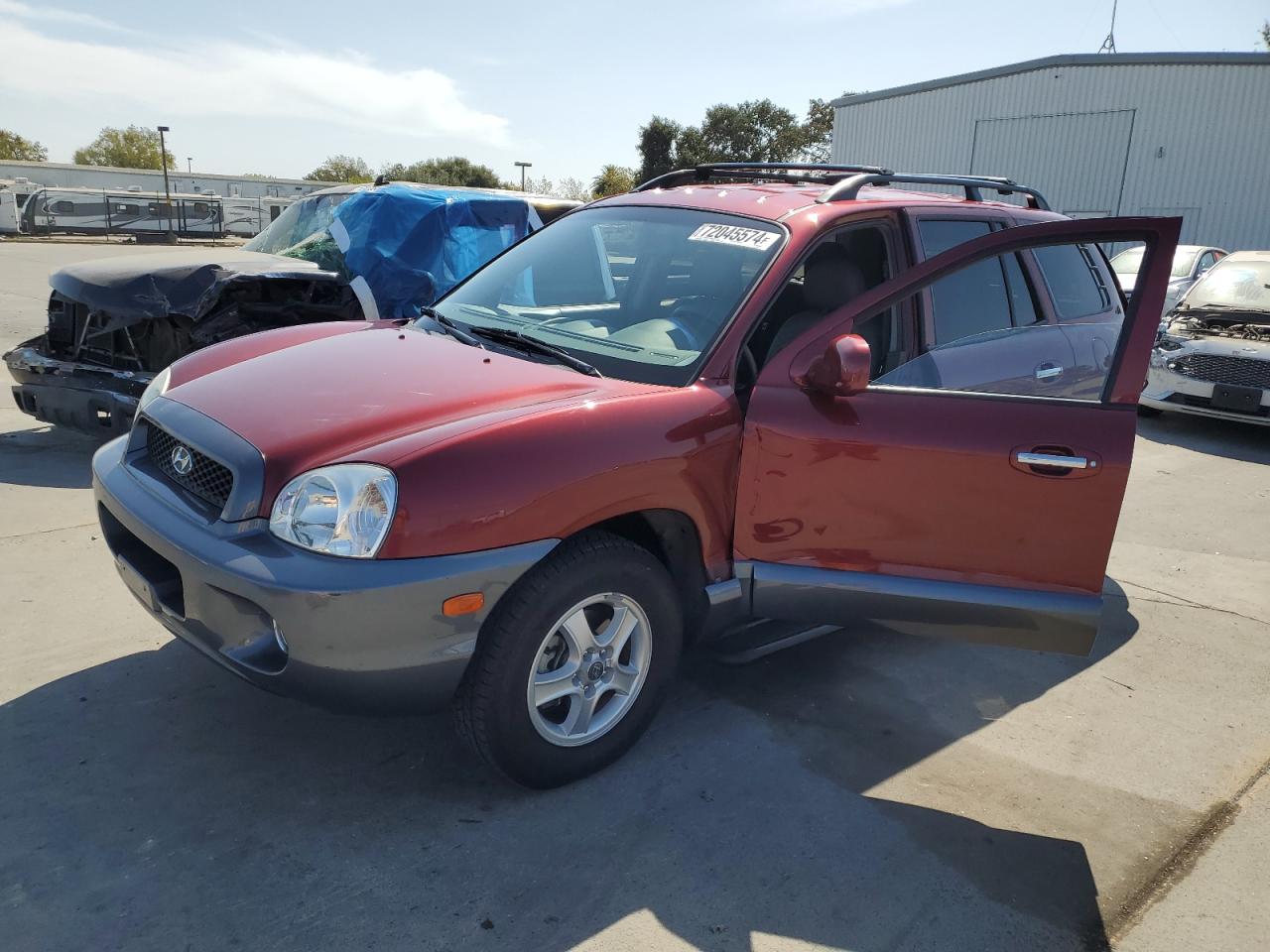 2003 Hyundai Santa Fe Gls VIN: KM8SC13E93U495319 Lot: 72045574