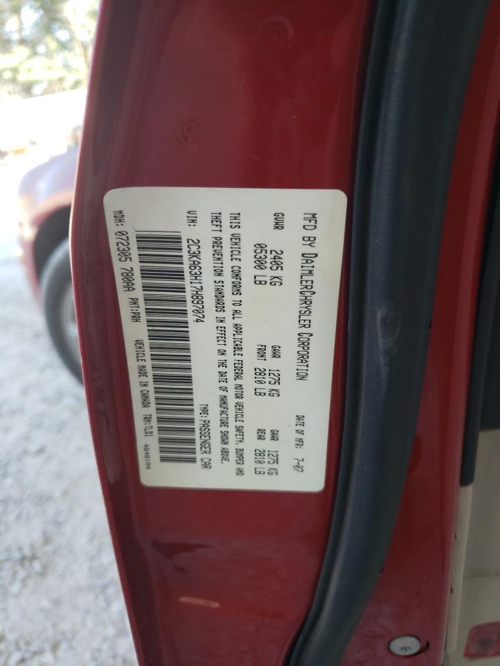 2C3KA63H17H897074 2007 Chrysler 300C