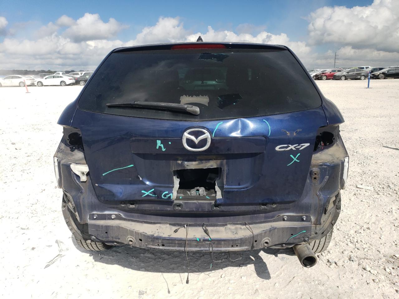 2011 Mazda Cx-7 VIN: JM3ER2B59B0355422 Lot: 72227794