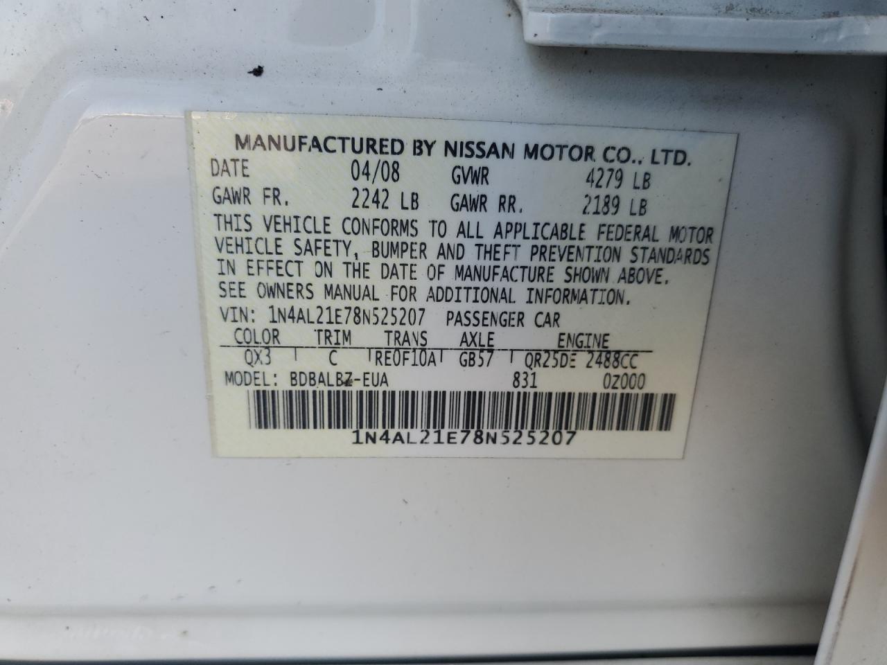 2008 Nissan Altima - Image 12