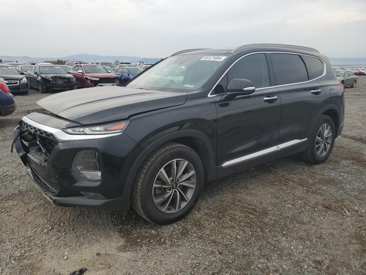 2020 Hyundai Santa Fe Sel VIN: 5NMS3CAD1LH212493 Lot: 69121684