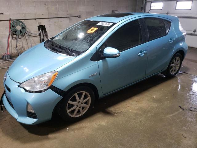  TOYOTA PRIUS 2014 Синий