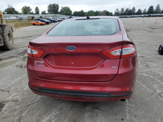 Sedans FORD FUSION 2016 Red