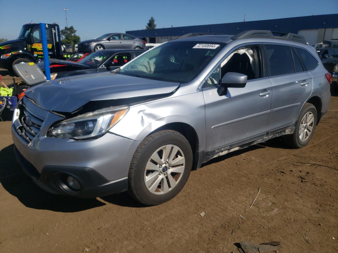 2017 Subaru Outback 2.5I Premium VIN: 4S4BSADC8H3381860 Lot: 72100694