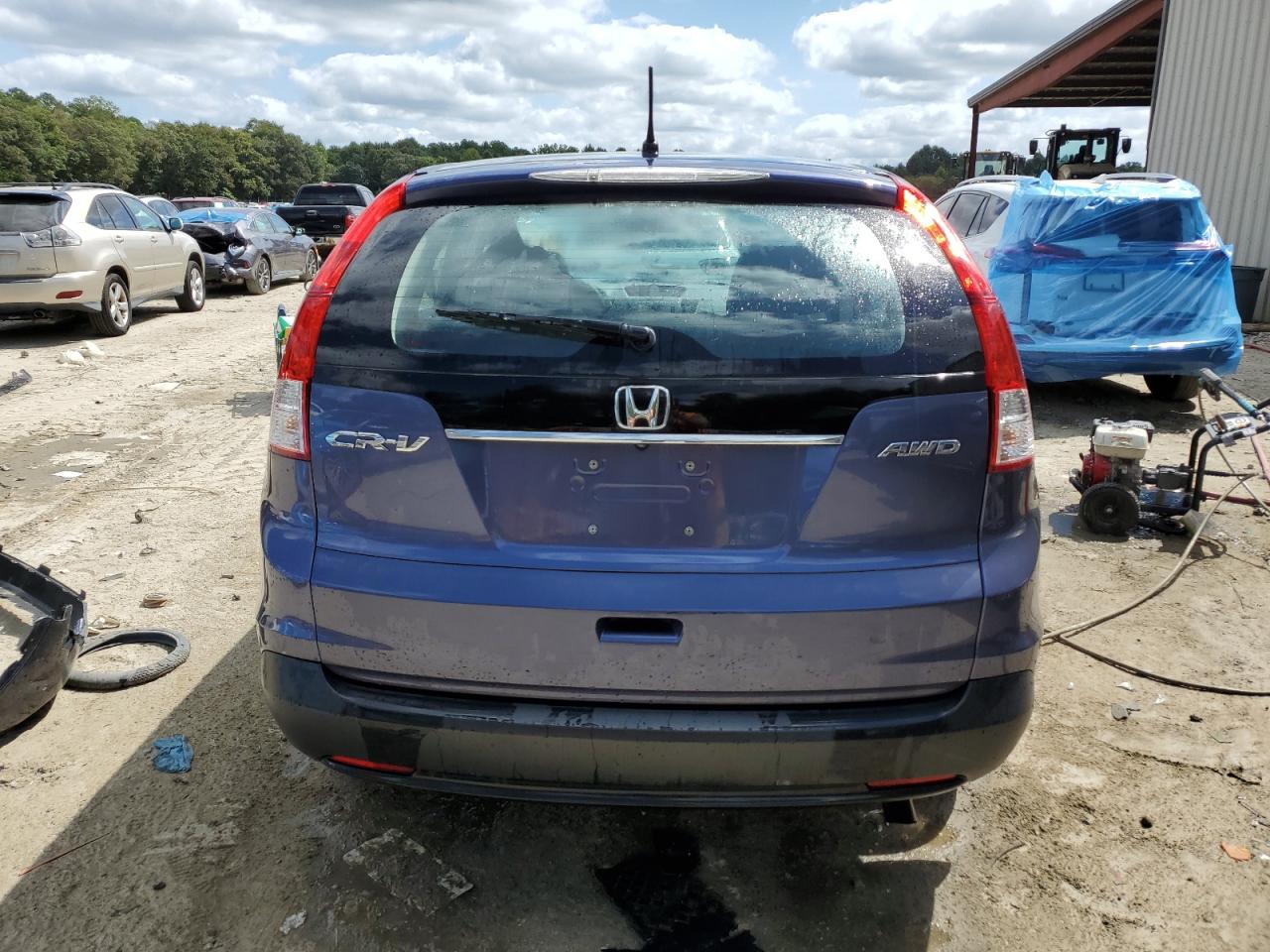 2013 Honda Cr-V Lx VIN: 2HKRM4H30DH607915 Lot: 69780284