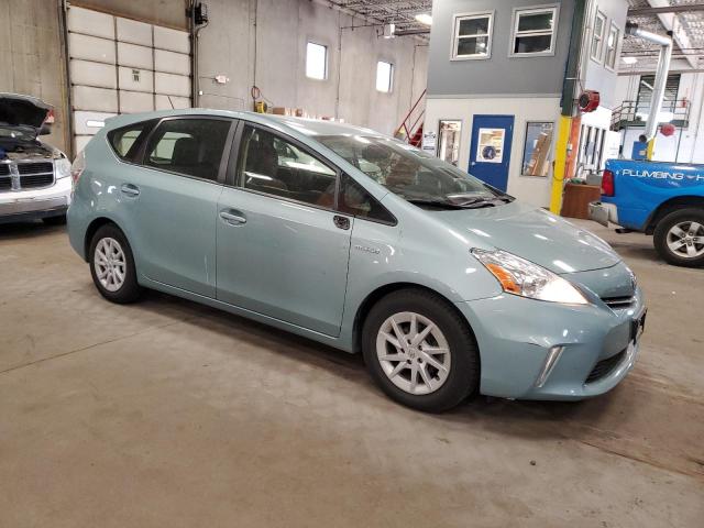  TOYOTA PRIUS 2014 Teal