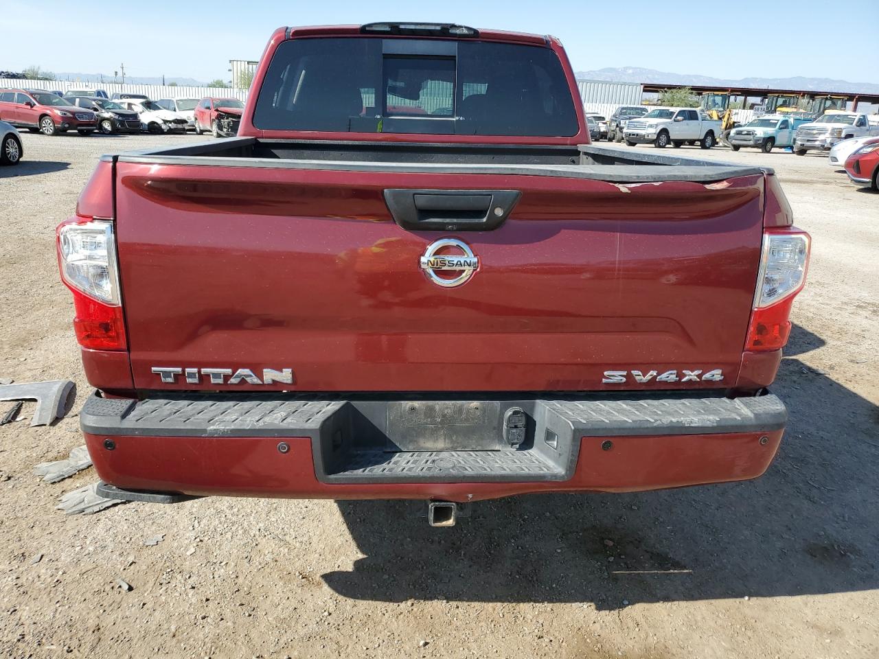 1N6AA1E50KN505390 2019 Nissan Titan Sv