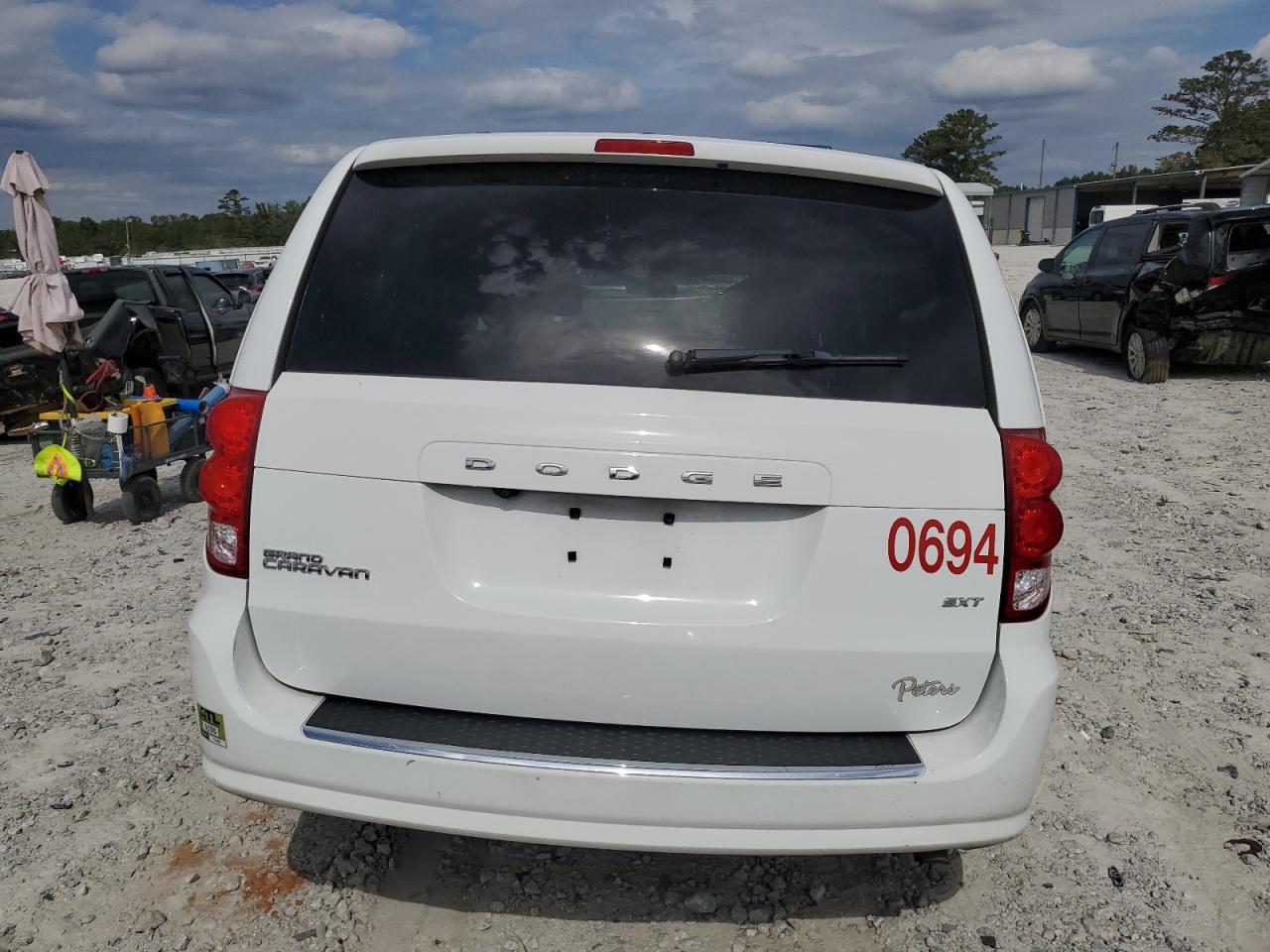 2020 Dodge Grand Caravan Sxt VIN: 2C4RDGCG7LR169973 Lot: 70217654