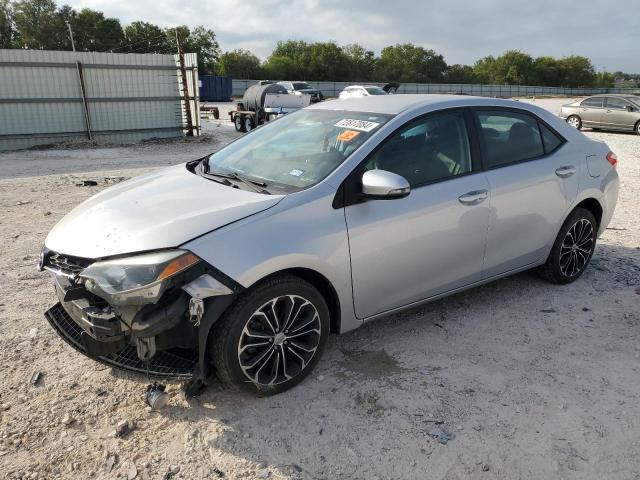  TOYOTA COROLLA 2016 Silver