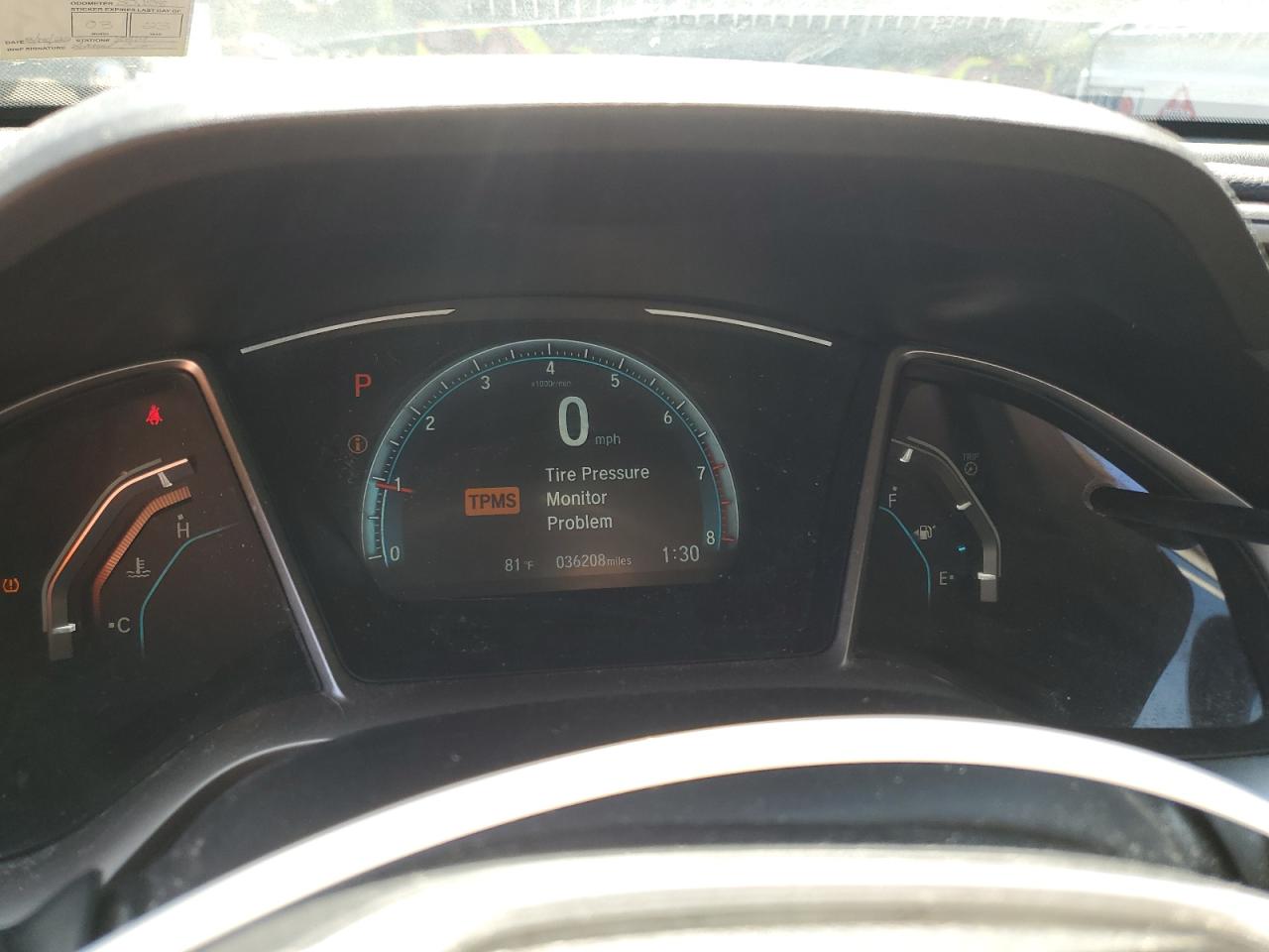 19XFC2F77HE078554 2017 Honda Civic Ex