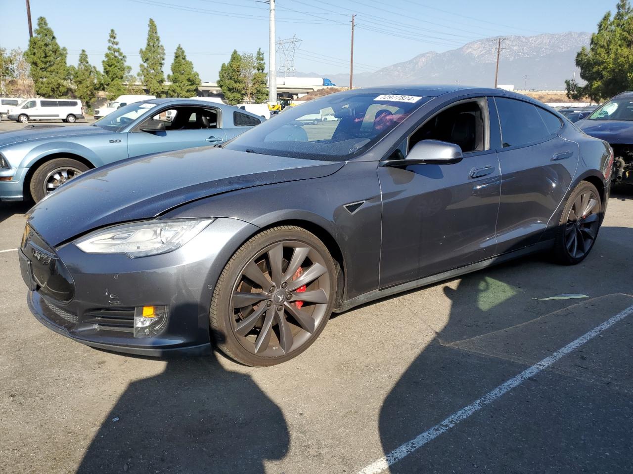 5YJSA1E45FF120345 2015 TESLA MODEL S - Image 1