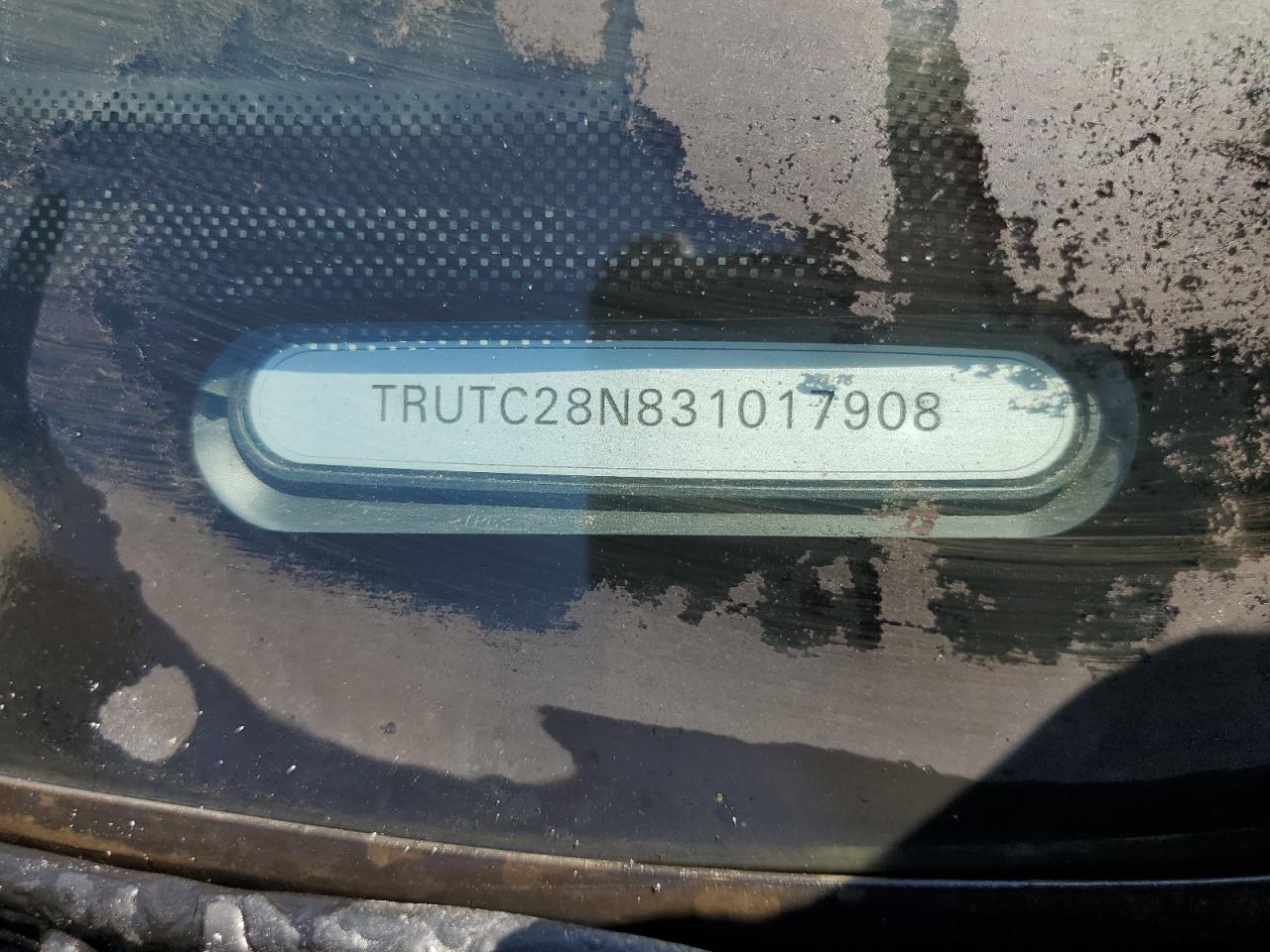 TRUTC28N831017908 2003 Audi Tt