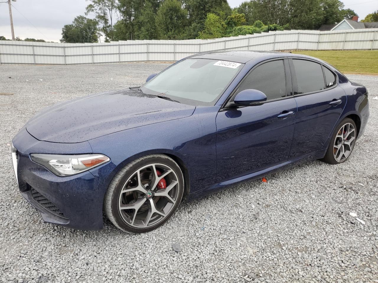 ZARFAMBNXK7598542 2019 ALFA ROMEO GIULIA - Image 1