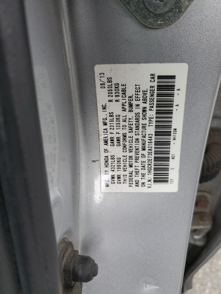 1HGCR2E73EA016443 2014 Honda Accord Ex