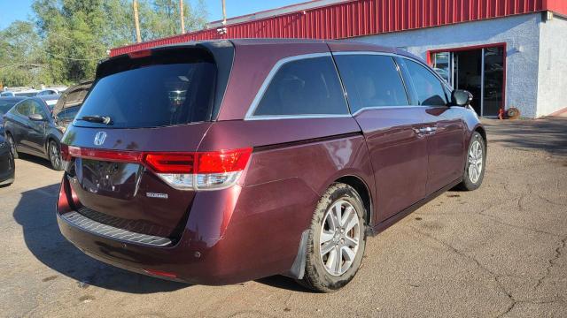 Минивэны HONDA ODYSSEY 2014 Бургунди