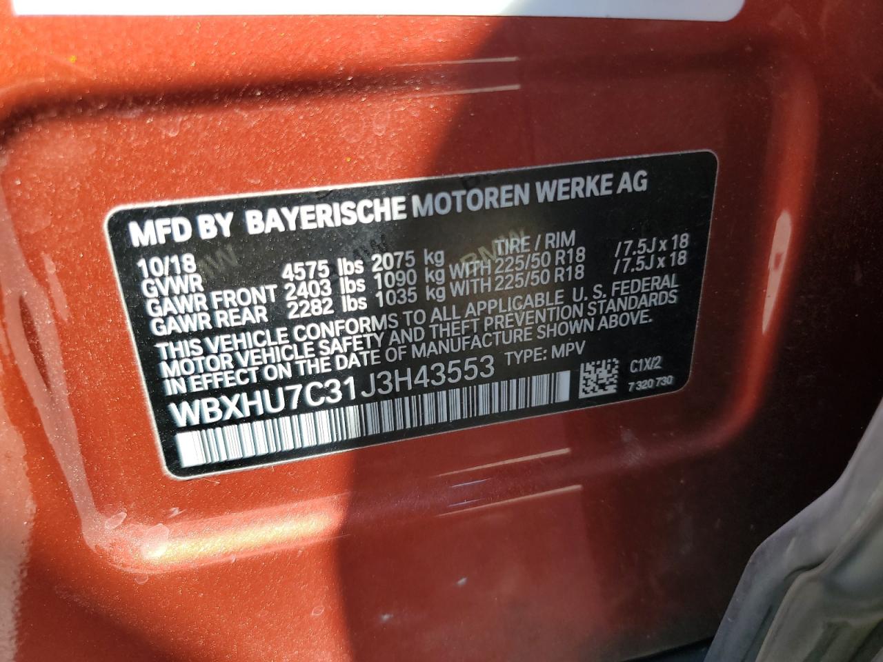 2018 BMW X1 - Image 13
