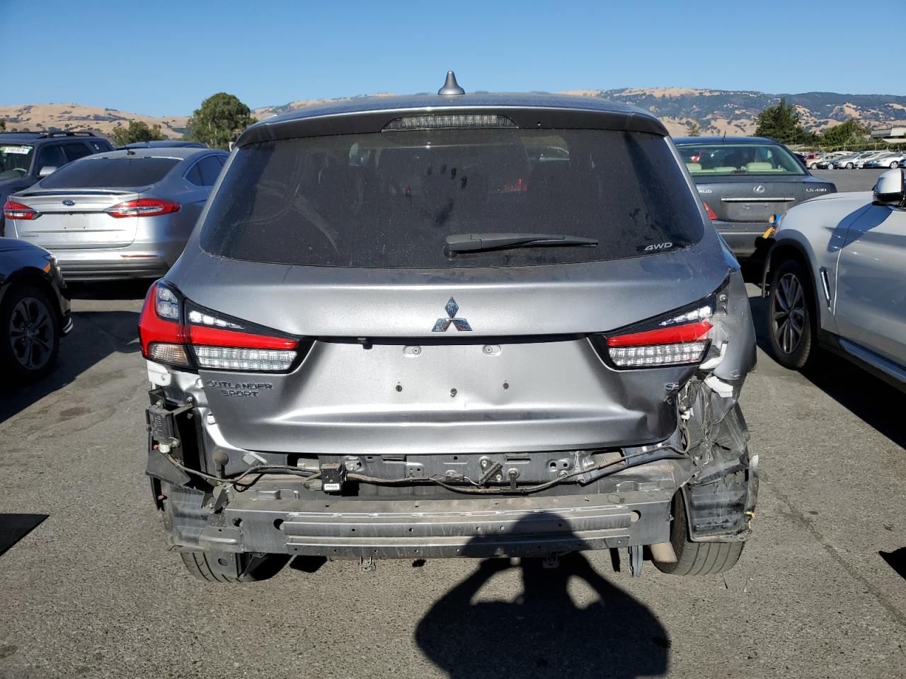 2021 Mitsubishi Outlander Sport Es VIN: JA4ARUAU5MU023706 Lot: 71301134