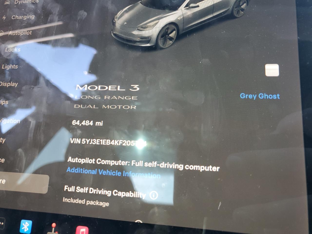 5YJ3E1EB4KF205744 2019 Tesla Model 3