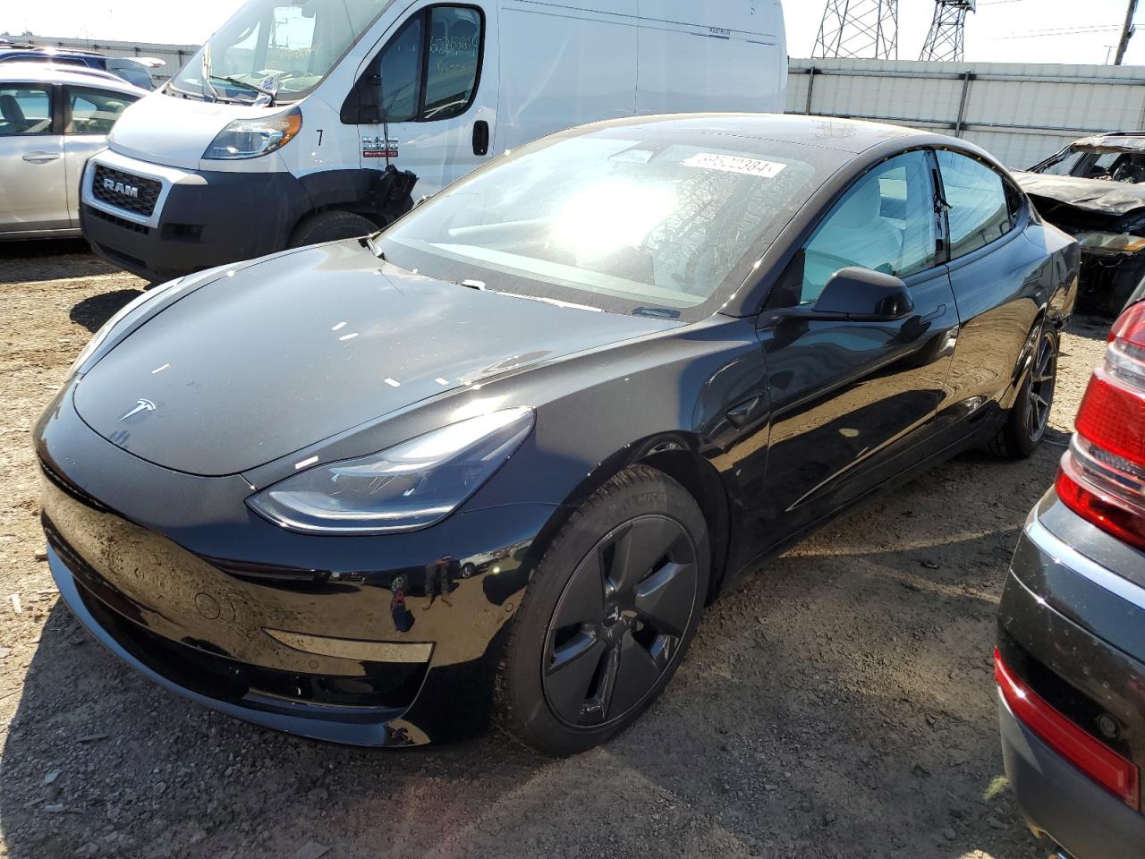 5YJ3E1EA6MF994988 2021 TESLA MODEL 3 - Image 1