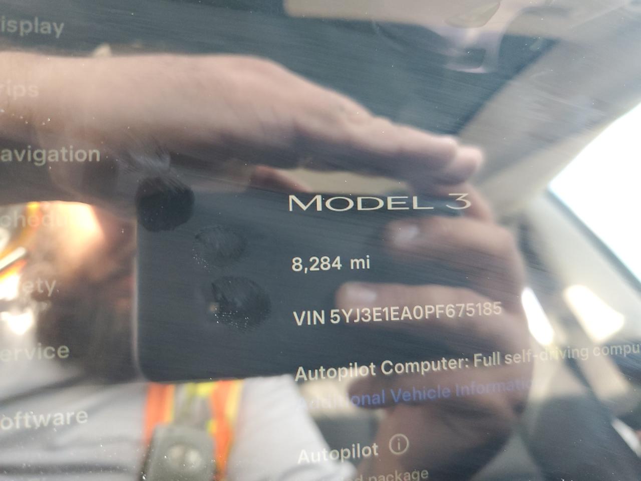 5YJ3E1EA0PF675185 2023 Tesla Model 3