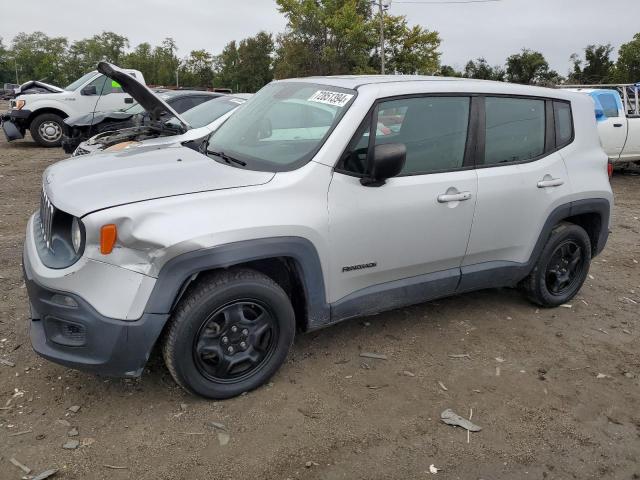 Паркетники JEEP RENEGADE 2016 Серебристый