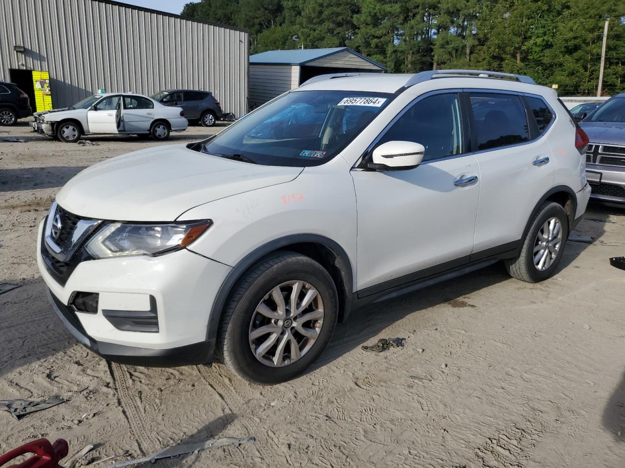 2017 Nissan Rogue S VIN: JN8AT2MV1HW017383 Lot: 69577864