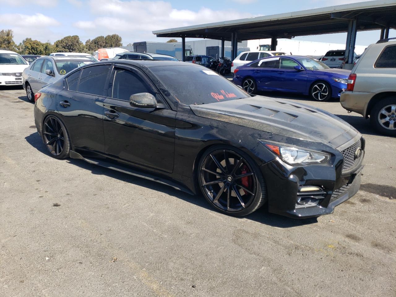 JN1FV7APXHM850466 2017 Infiniti Q50 Red Sport 400