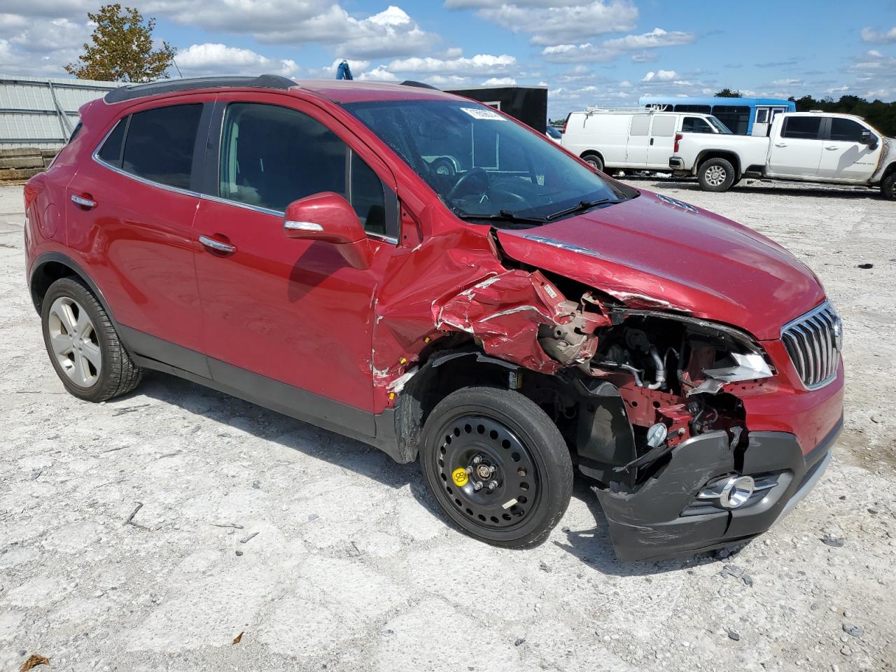 2015 BUICK ENCORE with FRONT END damage, VIN KL4CJFSB2FB264632