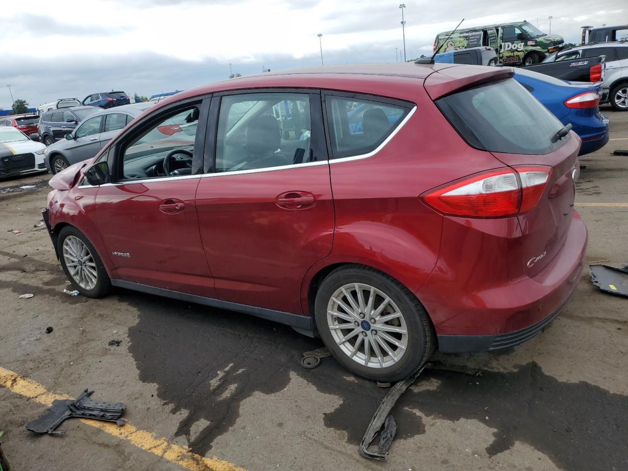 2016 Ford C-Max Sel VIN: 1FADP5BU3GL121131 Lot: 72127654