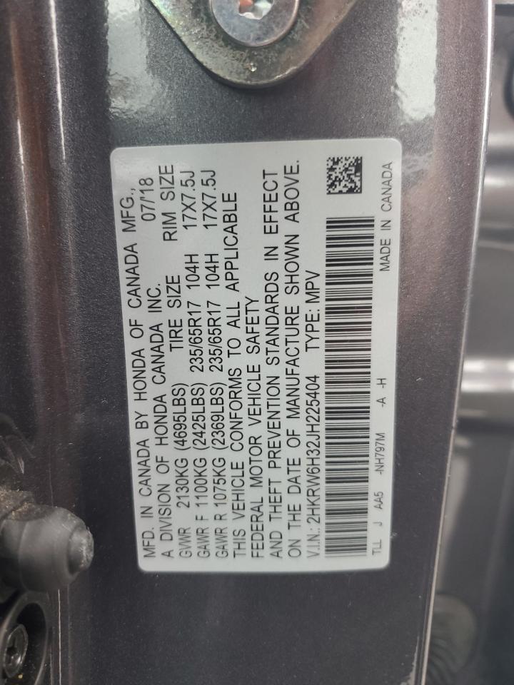 2HKRW6H32JH225404 2018 Honda Cr-V Lx