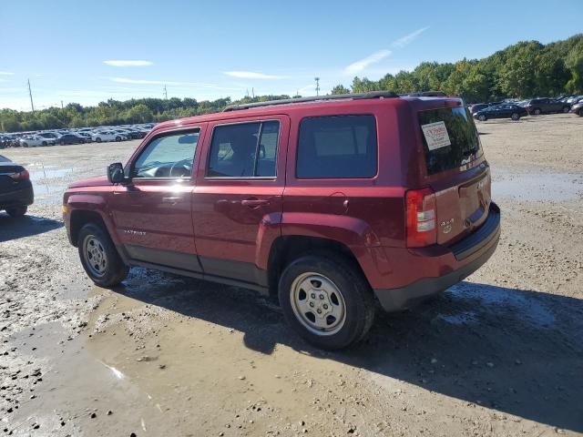  JEEP PATRIOT 2017 Czerwony