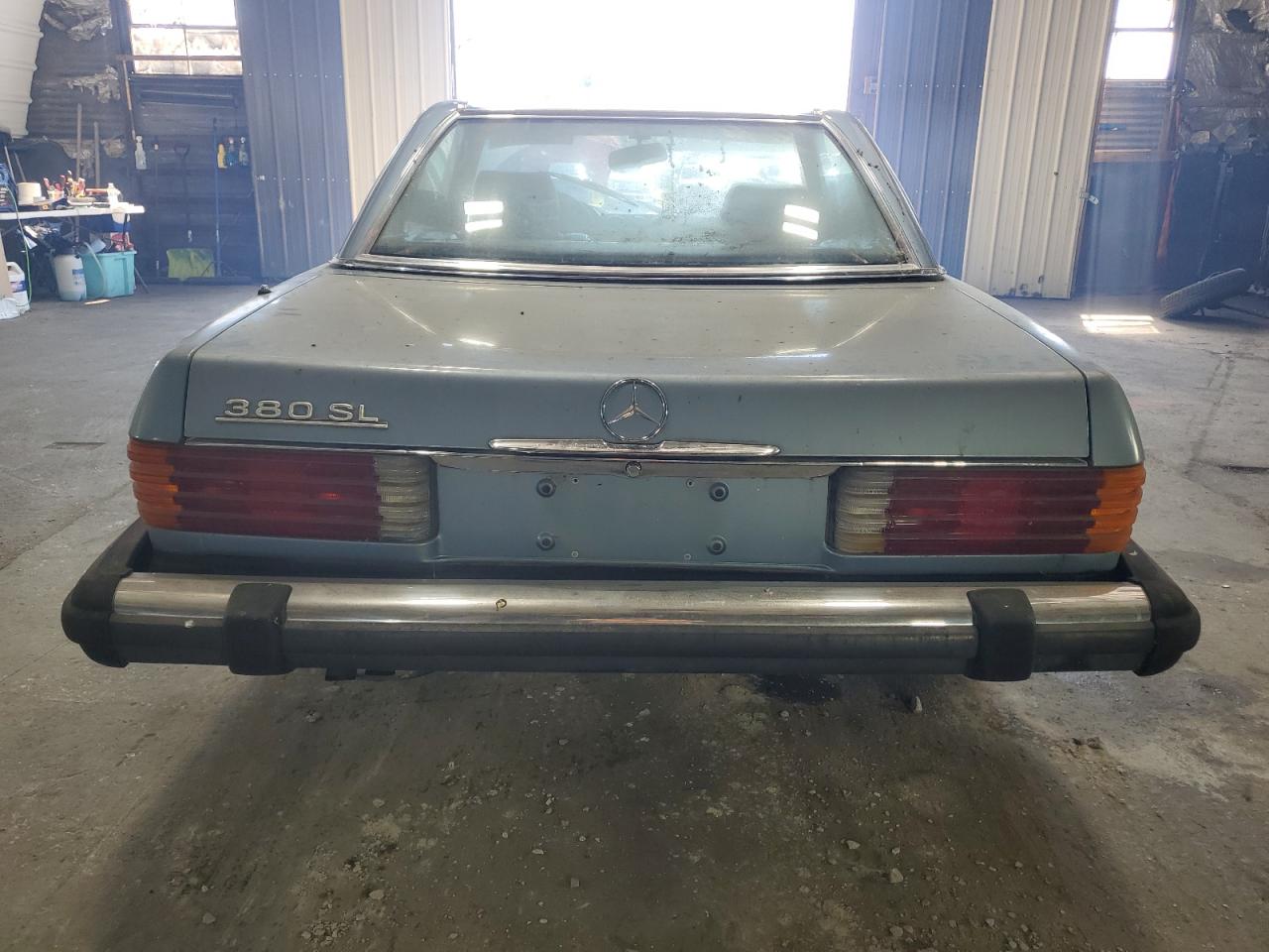 1985 Mercedes-Benz 380 Sl VIN: WDBBA45D2FA031938 Lot: 69996974