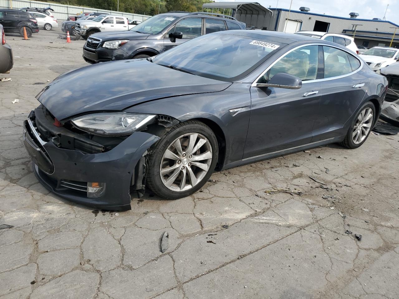 5YJSA1E20FF104794 2015 TESLA MODEL S - Image 1